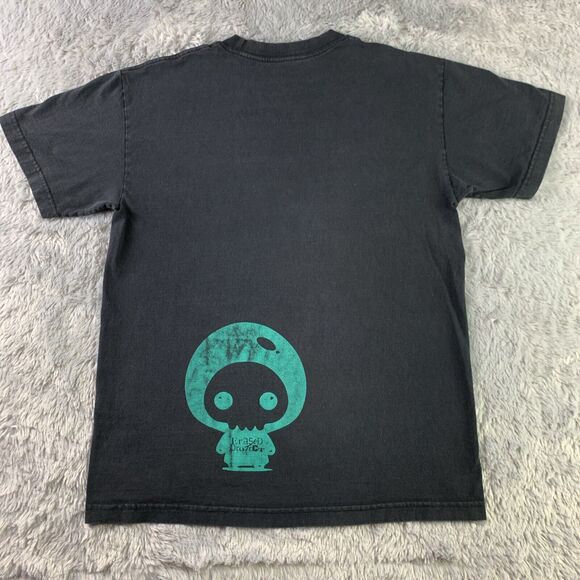 Erased Syndicate Project Shirt Mens Medium Black Short Sleeve Astro Girl Anime - Picture 8 of 9